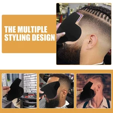 3pcs Card Bead Applicator Card Barber Enhancement Hairline Guide Shaping Tool...