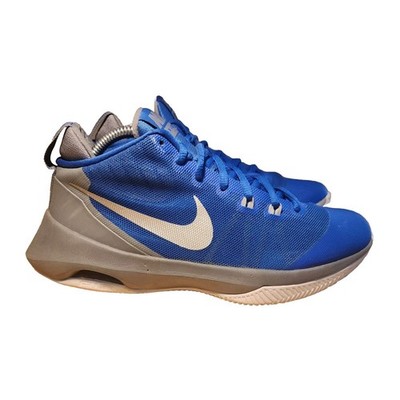 Mens Nike Air Versatile Blue Gray White Size 7.5 Excellent Condition