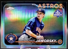 2024 Topps Pro Debut - Chrome Refractor Chase Jaworsky #PDC-3 (RC)