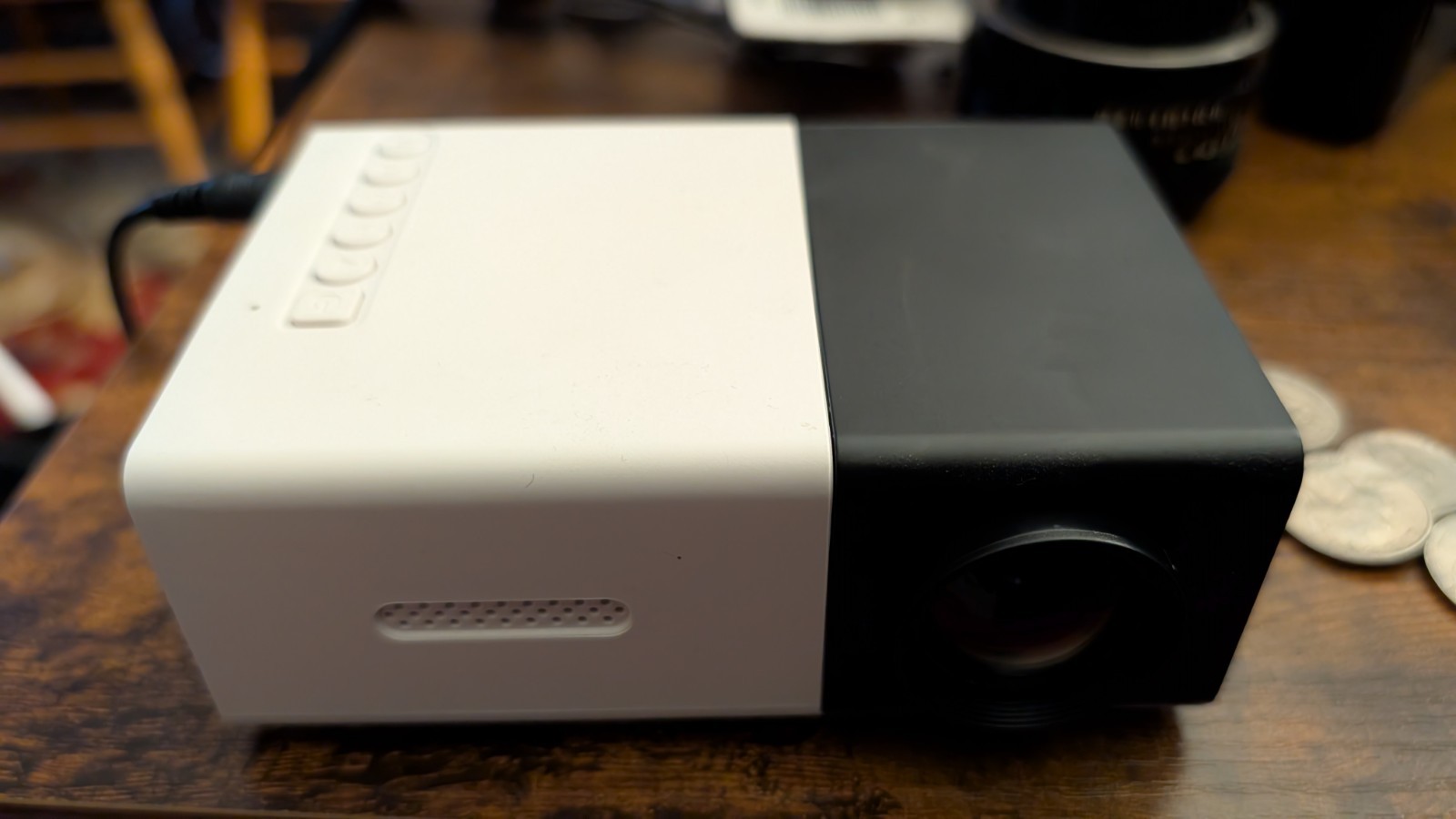 Portable Mini Projector 1080P LED Home Office Theater Cinema For Android iPhone-image