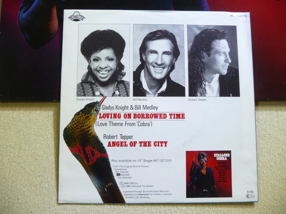 Cobra (Original Motion Picture Soundtrack)  (Promo+Promo-Sheet+7'', Unpl.) - Bild 4 von 4