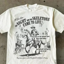 Night The Skeletons Came To Life ITYSL Graphic T-shirt S-5XL