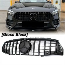 Grill For Mercedes Benz W118 Cla-class Cla250 Black Grille W3d Emblem 2020-2023