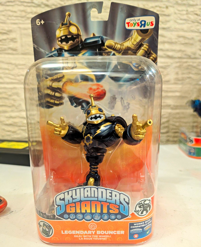 Activision Skylanders Giants Legendary Bouncer Light Up Character Figure 2012
