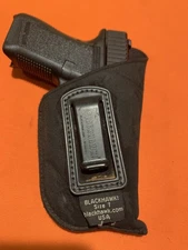 Blackhawk! Size 7 IWB Holster 3.75" Barrel Large Autos Glock 19