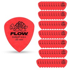 Dunlop Tortex Flow Guitar Picks STD PK-72 .50 mm 72 Pack