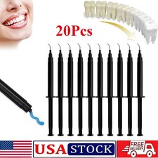20pcs Dental Gingival Gel Dam Barrier Gum Protector Teeth Whitening Gel Pen Kit