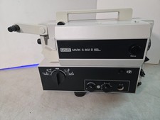 EUMIG Mark S 802-D-SUPER 8 SOUND / Regular 8mm Projector - TESTED WORKS NO CORD