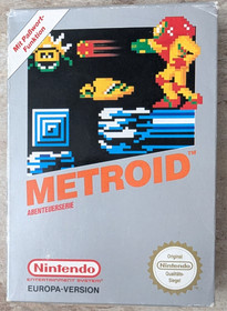 NES - Metroid - Nintendo Spiel - OVP CIB