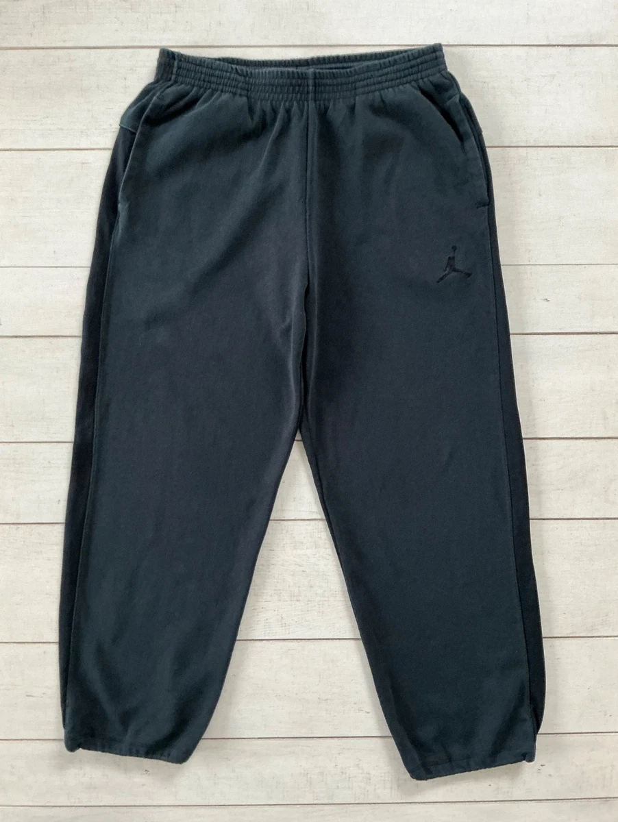 Jordan Men Black Fleece Activewear Pants for Men for sale | eBay