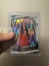 2025 Panini Prizm WNBA - Rookie Variation Georgia Amoore #140 White Seismic