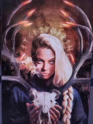 NICE ODIN #1 -COVER  BY JOEL HERRERA WITH 2 SIDED CARD PICTURED -VIRGIN LMT 500!