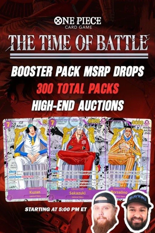 OP-16 MSRP DROP Booster Pack Event!! w/ Josh & Travis