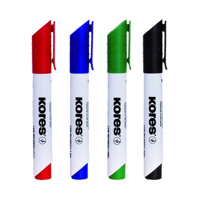KMarker XW2 Farbmarker für Whiteboard mit abgeschrägter Spitze, ...