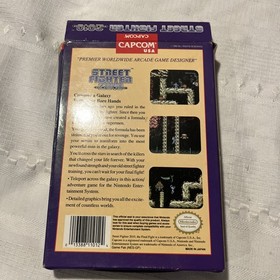 Street Fighter 2010 Nintendo NES Complete CIB with Inserts Cleaned Tested