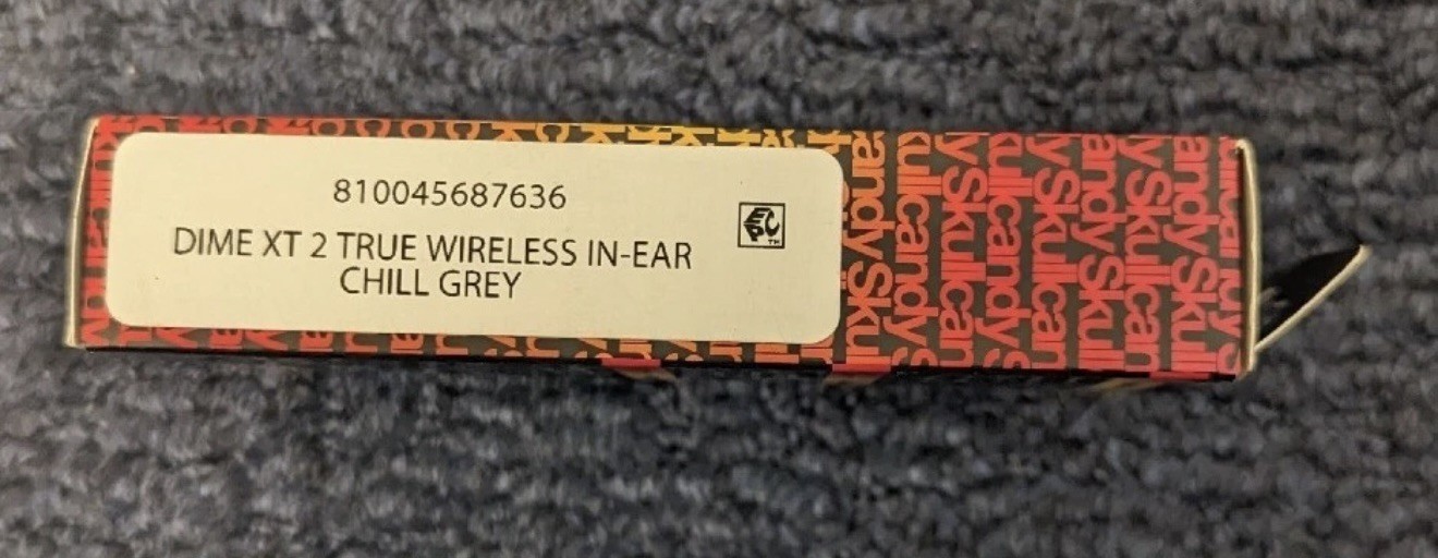 Audífonos Skullcandy Dime XT2 True Wireless Chill Gray NUEVOS Y SELLADOS, imagen 3