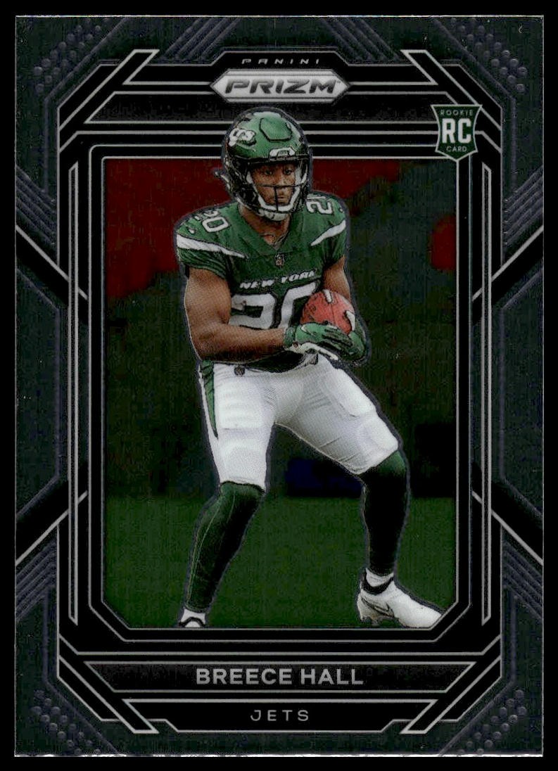 2022 Panini Prizm #317 Breece Hall RC New York Jets NM+