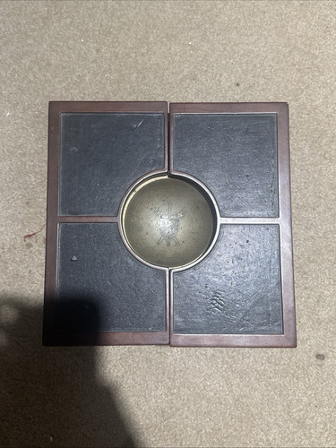 Vintage Bombay Jewelry Box with Emblem in the center