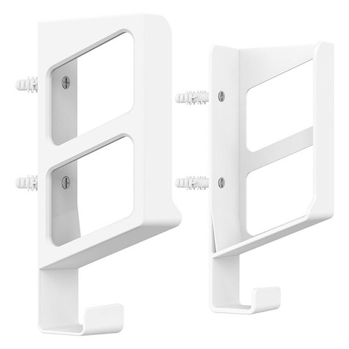 Platzsparendes Wandregal für GGLE TV und Router mit Kabel Organizer - Photo 3/14