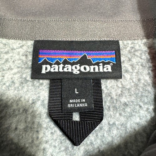 Patagonia Better Sweater Vest Men’s Large Stonewash Gray Fleece Full Zip - Picture 5 of 6