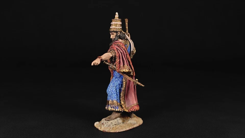 Sargon II Assyrian King (722–705 BC) | Collectible Painted Tin Soldier 54mm - Image 3 of 4