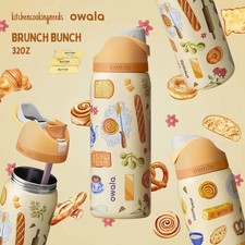 OWALA 32 oz Brunch Bunch Water Bottle Color Drop Freesip Exclusive
