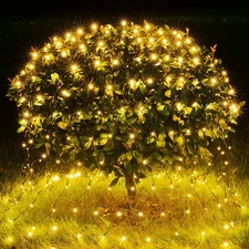 BlcTec Christmas Net Lights, 200 LED 8.4ft x 5.2ft Outdoor Christmas Lights w...