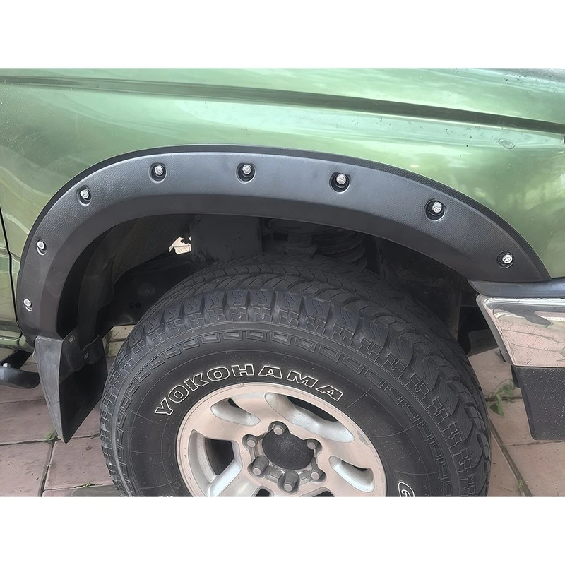 4 piezas cubiertas de arco de rueda con llamaradas para guardabarros estilo remache para Toyota 4Runner 1996-2002 Foto 3 de 4