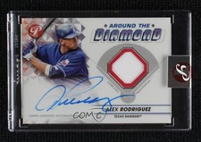 2023 Topps Pristine Around The Diamond Relics Alex Rodriguez #ADR-ARO Auto 0zz3