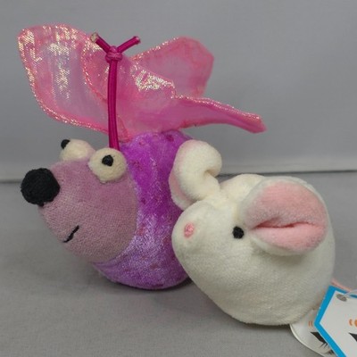 SELTEN Jellycat - Sugar Bug - kleiner Schmetterling Plüschtier Kuscheltier 3 Zoll Sugar Mouse Serie