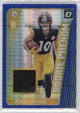 2024 Panini Donruss Optic Rookie Phenom Blue Hyper Prizm Roman Wilson 1b1g