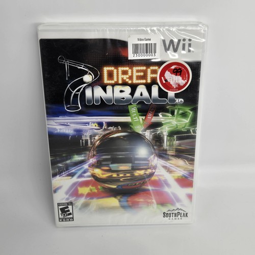 Dream Pinball 3D (Nintendo Wii, 2008) New Sealed - Picture 1 of 3