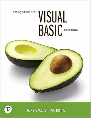 Starting Out With Visual Basic - Paperback, by Gaddis Tony; Irvine - Very Good