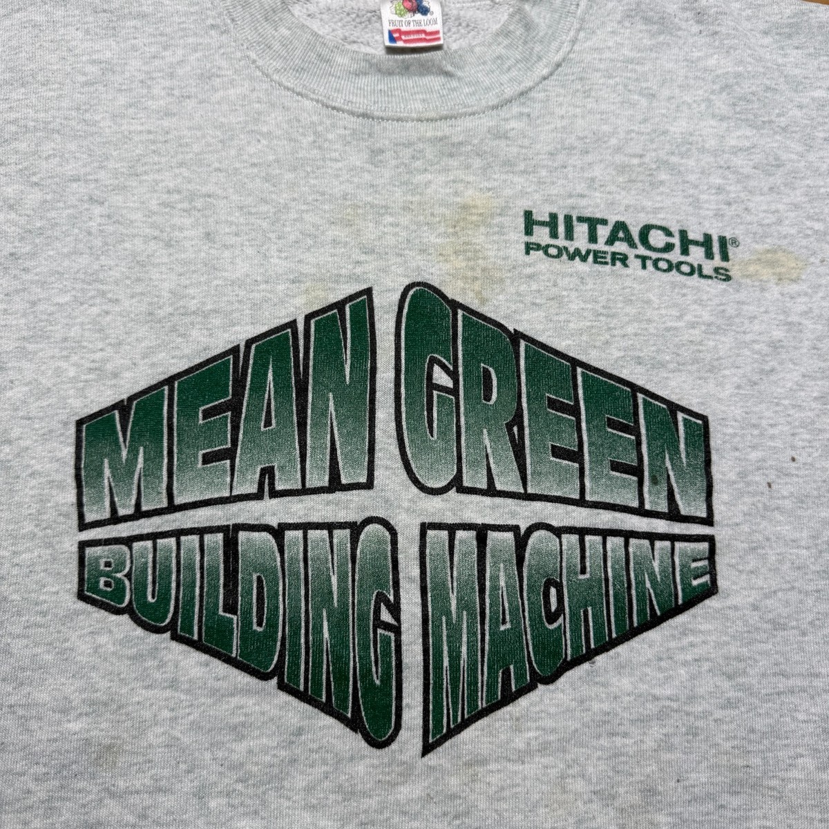 Vintage 90s Hitachi Power Tools Mean Green Building Machine 