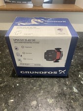 Grundfos UPS4 GO 25-65 130 Domestic Heating Circulator Pump 93074168 BNIB