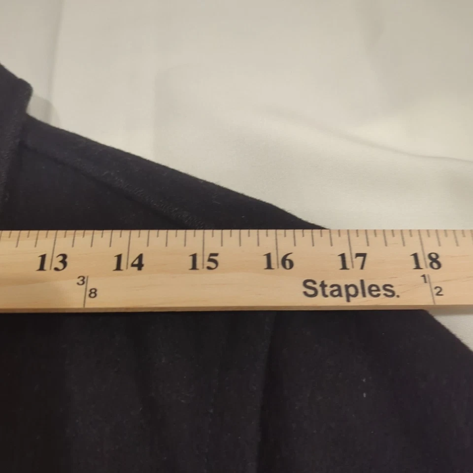 Car Coat J.Crew Small Men's Wool Black - Image 4 of 4