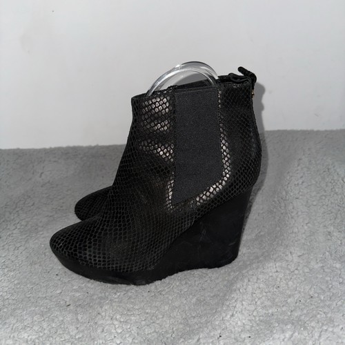 Women’s Ankle Boots Jimmy Choo Crocodile Skin Size 38 - Picture 2 of 7