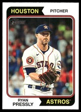 Ryan Pressly 2023 Topps Heritage #648 Astros MLB READ FREE SHIPPING AutographDen