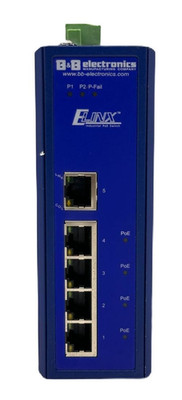 B&B ELECTRONICS EIRP305-24V-T UNMANAGED ETHERNET SWITCH 24V-48V DC