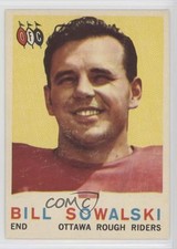 1959 Topps CFL Bill Sowalski #55 m3g