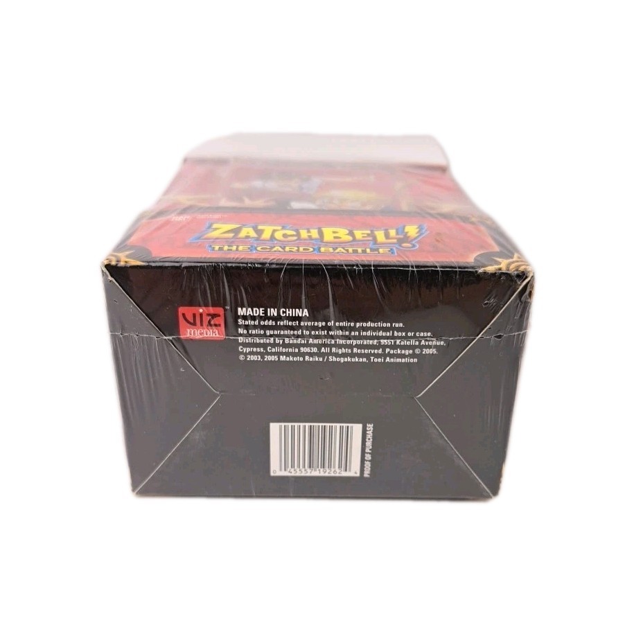 zatch bell booster box Zatch Bell CCG: Gathering Storm Booster Box