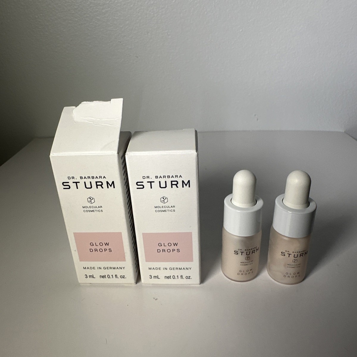 2, Dr. Barbara Sturm Glow Drops Travel Size 0.1oz 3ml | eBay