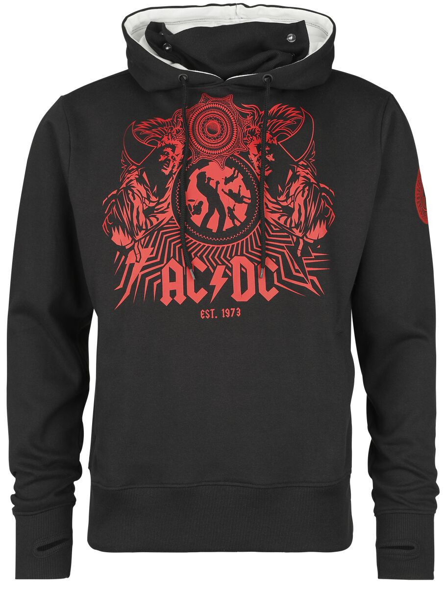 ACDC Kapuzenpullover Herren Black Ice schwarz Band-Товары, Группы