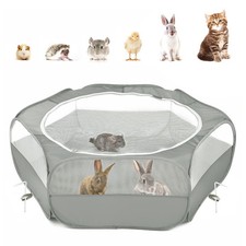 Waterproof Portable Outdoor Pet Playpen for Chickens Kittens and Bunnies