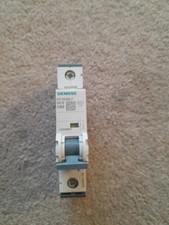 Siemens 63a 5SY6163-7 C63 63amp Type C Single Pole MCB