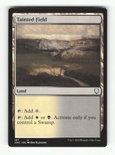 Tainted Field U Commander: Phyrexia: All Will Be One 167 LP Normal MTG