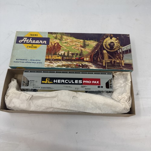 NUEVO HO Escala Athearn 1921 HERCULES PRO FLAX 55 FT Coche Flujo Central 52117 | Condition: New