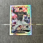 Paul Skenes RARE ROOKIE REFRACTOR TOPPS CHROME INVESTMENT CARD SP PIRATES MINT