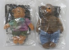  2 2002 MCDONALDS DISNEY'S : The COUNTRY BEARS PLUSH HAPPY MEAL TOYS 1  8