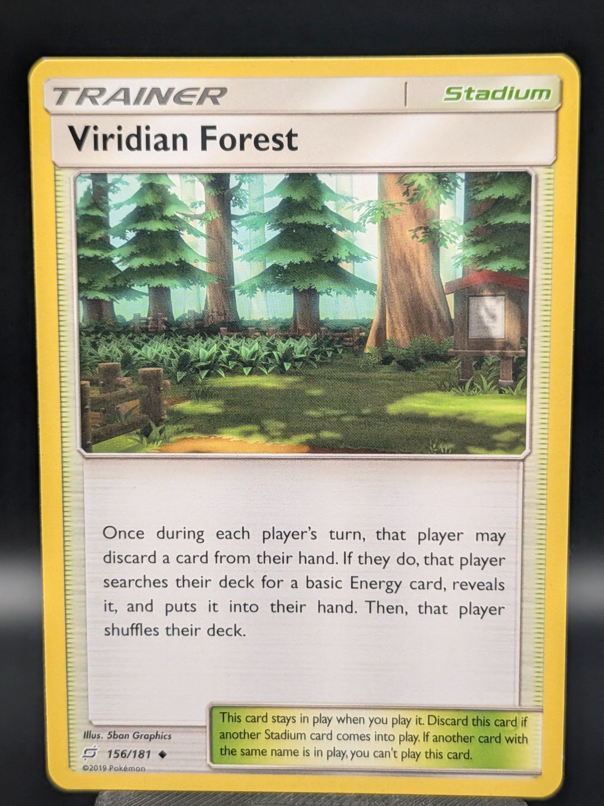 Viridian Forest 156/181 2019 World Championship Perfection Deck NM Pokemon Card
